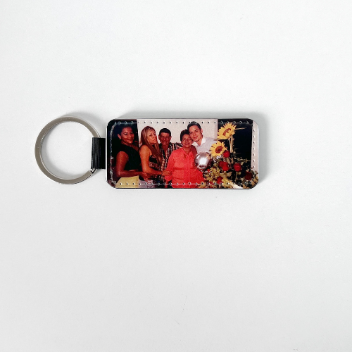 Llavero rectangular personalizado -doble cara sublimable