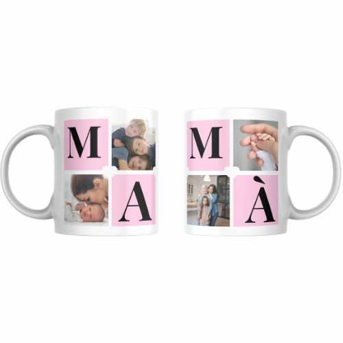 Taza personalizada Mamá con foto