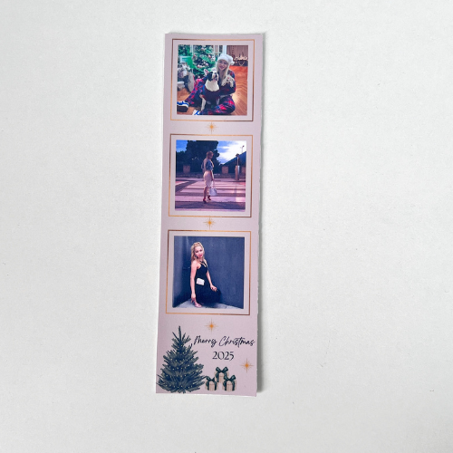 Tira de fotomatón magnética-Personalizable