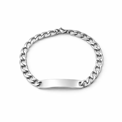 Pulsera esclava personalizada -Grabado en las dos caras