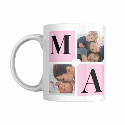 Taza personalizada Mamá con foto