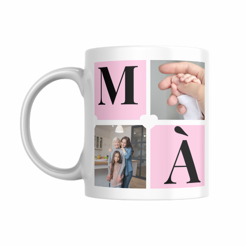 Taza personalizada Mamá con foto