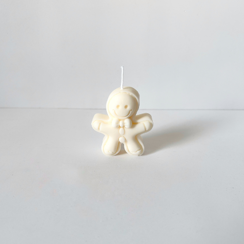 Vela muñeco de jengibre