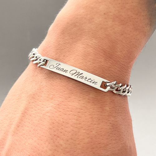 Esclava texas - Grabado en las 2 caras