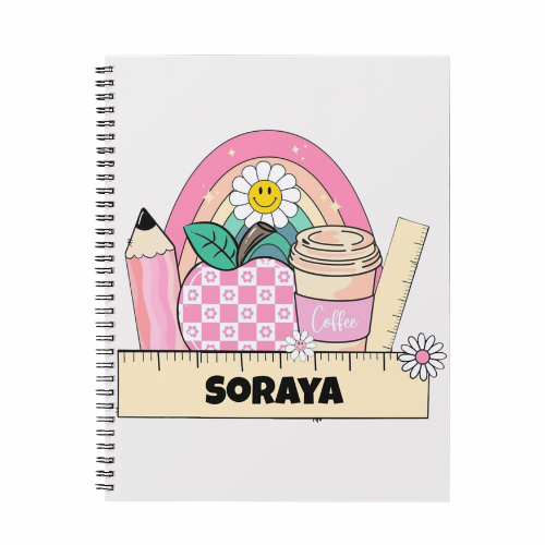 Cuaderno A5 personalizable para profesor
