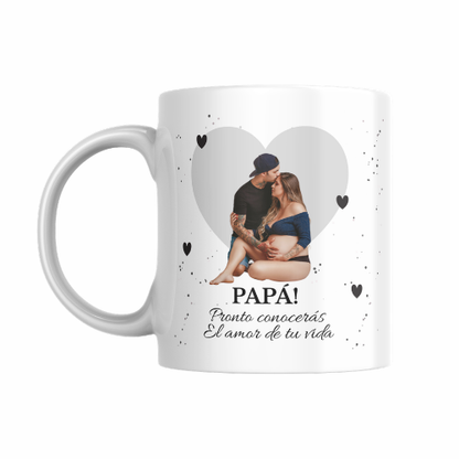 Taza personalizada embarazo con foto - MAMÁ & BEBÉ