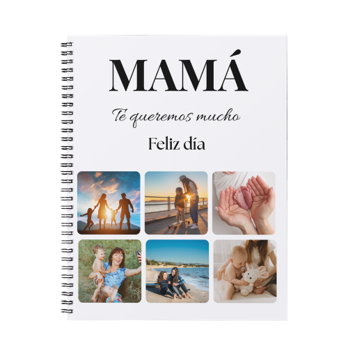 Cuaderno A5 personalizado para el Día de la madre