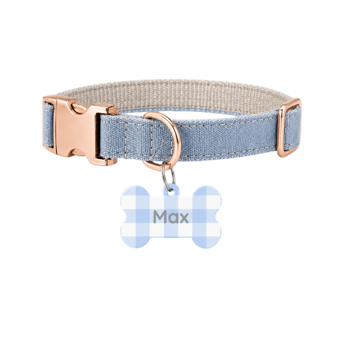 Chapa identificativa para perro personalizada