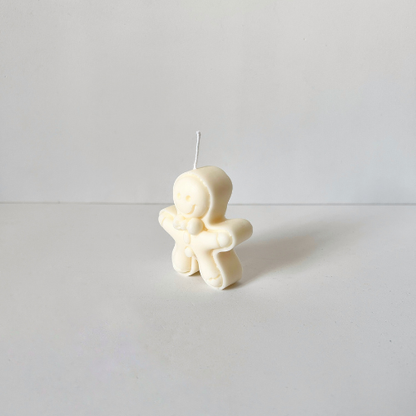 Vela muñeco de jengibre