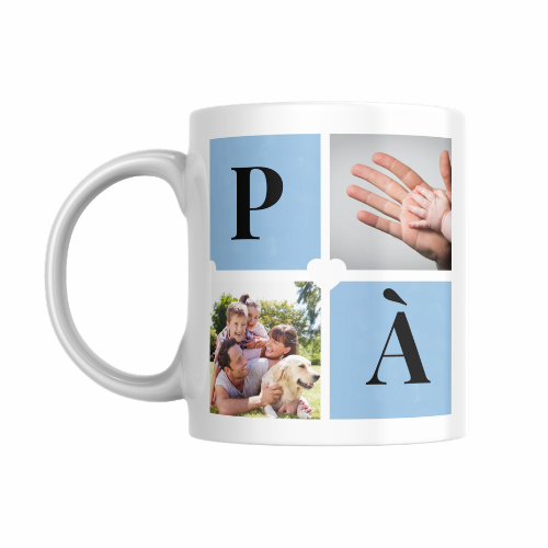Taza personalizada Papá con foto