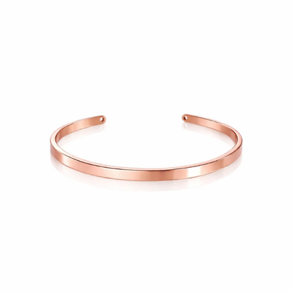 Brazalete de 4 mm - Grabado láser (ambas caras)