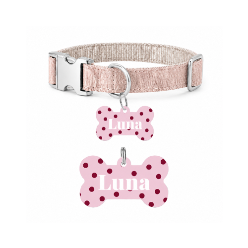 Chapa identificativa para perro personalizada