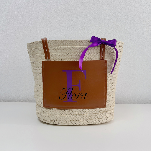 Capazo personalizado - tu nombre, tu estilo