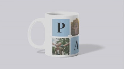 Taza personalizada Papá con foto