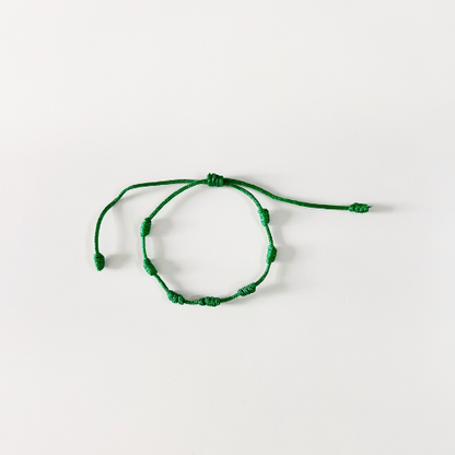 Pulsera de 7 nudos - Protección y buena energía