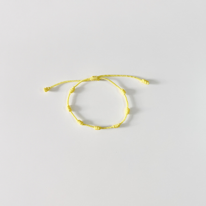 Pulsera de 7 nudos - Protección y buena energía